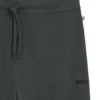 Waffle-structure pyjama bottoms in a cotton blend