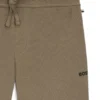 Waffle-structure pyjama bottoms in a cotton blend