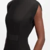 Waistband-detail dress in stretch jersey Waistband-detail dress in stretch jersey