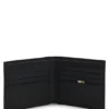 Wallet with foil-embossed logo