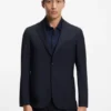 Washable slim-fit jacket in a wool blend Washable slim-fit jacket in a wool blend