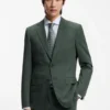 Washable slim-fit jacket in stretch cloth Washable slim-fit jacket in stretch cloth