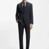 Washable slim-fit jacket in stretch cloth Washable slim-fit jacket in stretch cloth