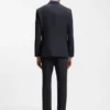 Washable slim-fit jacket in stretch cloth Washable slim-fit jacket in stretch cloth