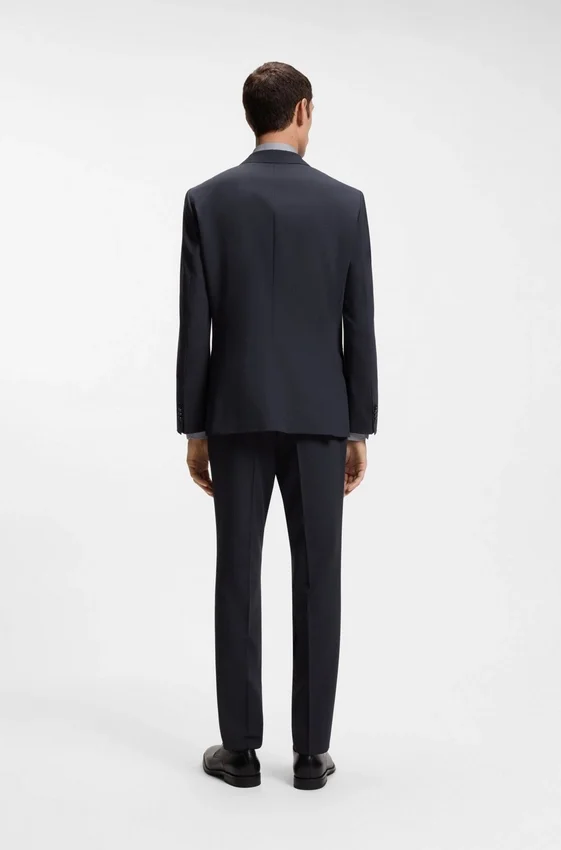 Washable slim-fit jacket in stretch cloth Washable slim-fit jacket in stretch cloth
