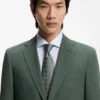 Washable slim-fit jacket in stretch cloth Washable slim-fit jacket in stretch cloth