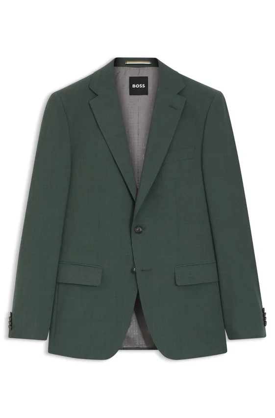 Washable slim-fit jacket in stretch cloth Washable slim-fit jacket in stretch cloth