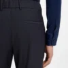 Washable slim-fit trousers in a wool blend