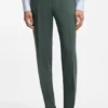 Washable slim-fit trousers in stretch cloth