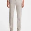 Washable slim-fit trousers in stretch cotton