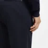 Washable slim-fit trousers in stretch cotton