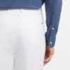 Washable slim-fit trousers in stretch cotton