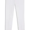 Washable slim-fit trousers in stretch cotton