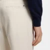 Washable tapered-fit trousers in stretch fabric