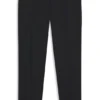 Washable tapered-fit trousers in stretch fabric