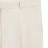 Washable tapered-fit trousers in stretch fabric