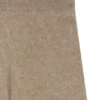 Washed-cashmere trousers with wide leg