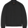 Water-repellent bomber jacket in cotton-touch fabric