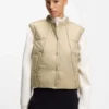 Water-repellent gilet with wadding Water-repellent gilet with wadding