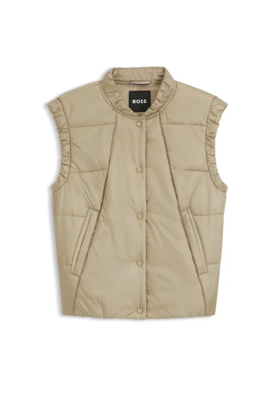 Water-repellent gilet with wadding Water-repellent gilet with wadding