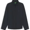 Water-repellent golf jacket in super-stretch poplin