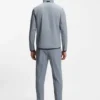 Water-repellent golf jacket in super-stretch poplin