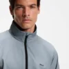 Water-repellent golf jacket in super-stretch poplin