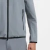 Water-repellent golf jacket in super-stretch poplin