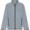 Water-repellent golf jacket in super-stretch poplin