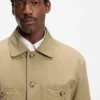 Water-repellent jacket in peached fabric