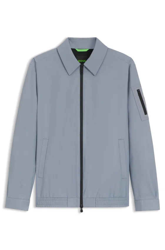 Water-repellent jacket in stretch material Water-repellent jacket in stretch material