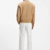 Water-repellent jacket with checkered collar Water-repellent jacket with checkered collar
