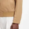 Water-repellent jacket with checkered collar Water-repellent jacket with checkered collar