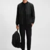 Water-repellent jacket with Double B monogram pattern