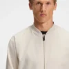 Water-repellent jacket with Double B monogram pattern