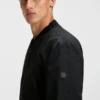Water-repellent jacket with Double B monogram pattern