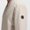Water-repellent jacket with Double B monogram pattern