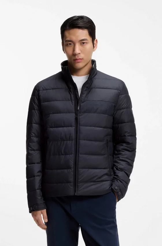 Water-repellent jacket with logo detail Water-repellent jacket with logo detail