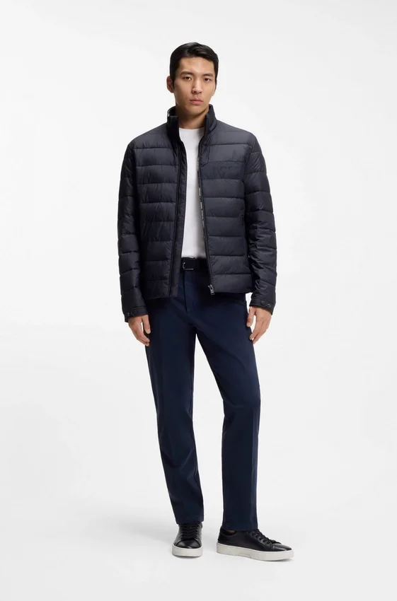 Water-repellent jacket with logo detail Water-repellent jacket with logo detail