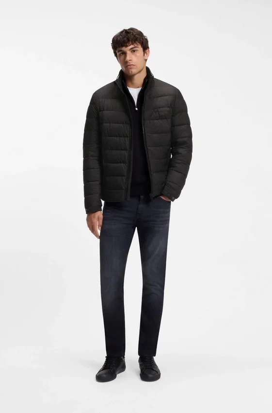 Water-repellent jacket with logo detail Water-repellent jacket with logo detail