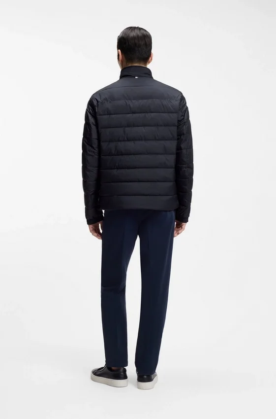 Water-repellent jacket with logo detail Water-repellent jacket with logo detail