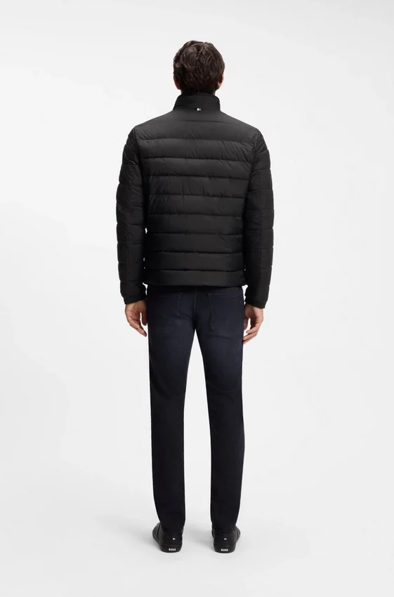 Water-repellent jacket with logo detail Water-repellent jacket with logo detail