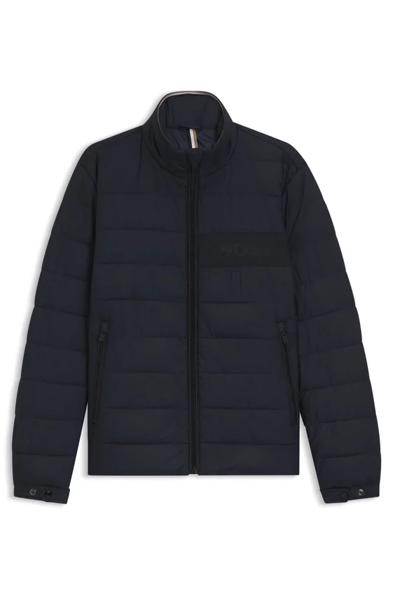 Water-repellent jacket with logo detail Water-repellent jacket with logo detail