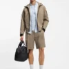 Water-repellent jacket with micro-waffle structure Water-repellent jacket with micro-waffle structure
