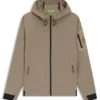 Water-repellent jacket with micro-waffle structure Water-repellent jacket with micro-waffle structure
