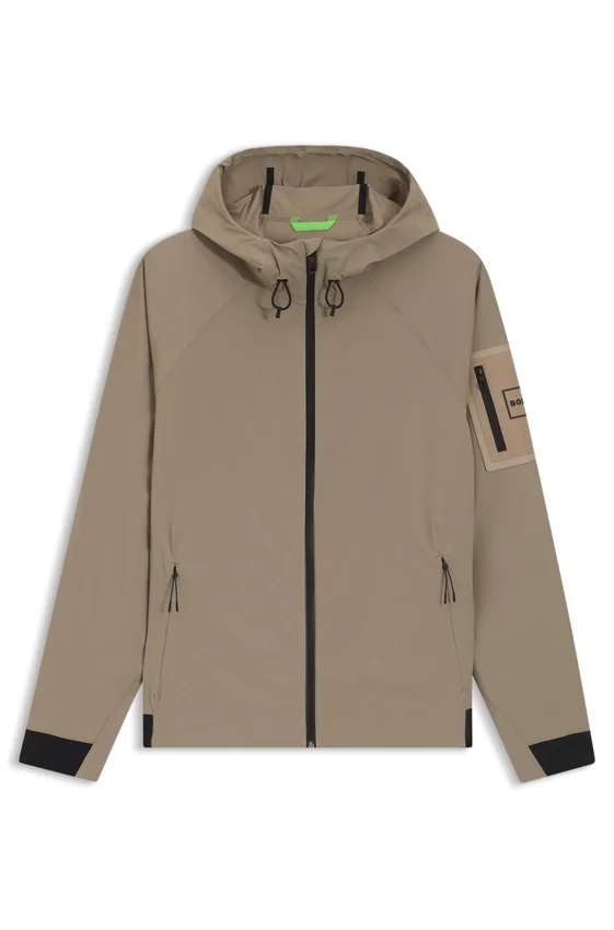 Water-repellent jacket with micro-waffle structure Water-repellent jacket with micro-waffle structure