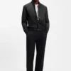 Water-repellent jacket with monogram-patterned sleeves Water-repellent jacket with monogram-patterned sleeves
