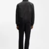 Water-repellent jacket with monogram-patterned sleeves Water-repellent jacket with monogram-patterned sleeves