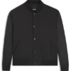Water-repellent jacket with monogram-patterned sleeves Water-repellent jacket with monogram-patterned sleeves