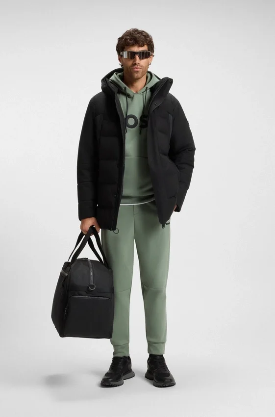 Water-repellent parka jacket with down filling Water-repellent parka jacket with down filling